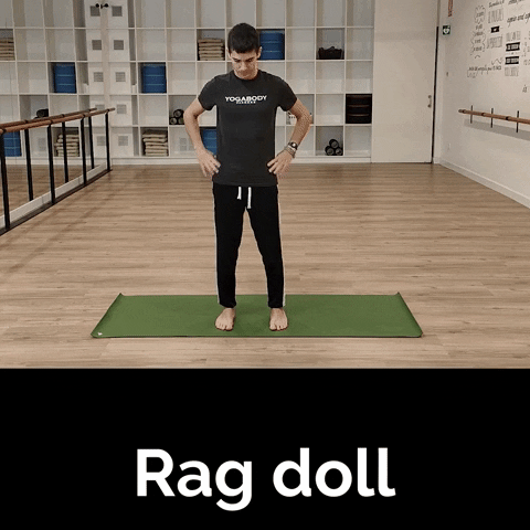 Stretching Rag Doll GIF by YOGABODY