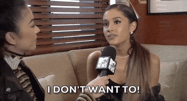 I Dont Want To Ariana Grande GIF by mtv