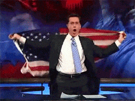 Stephen Colbert Win GIF
