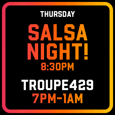 Thursday Salsa GIF by Troupe429