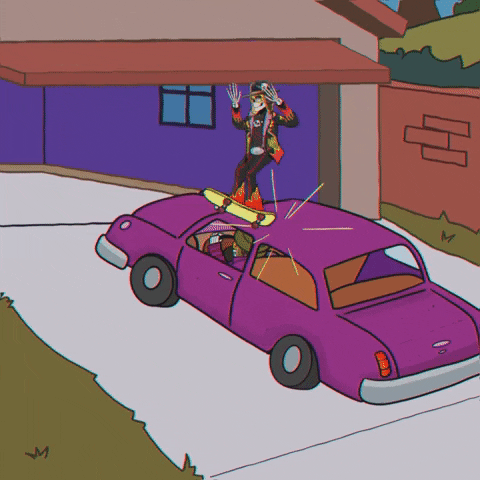 The Simpsons Smh GIF by Voodoo Ranger