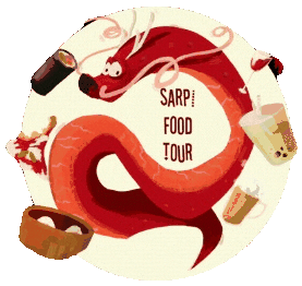 Sarpi Food Tour Sticker