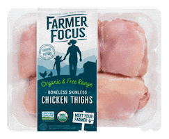 Farmer Focus Organic Chicken Sticker