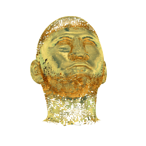 3D Face Sticker by Vince Mckelvie