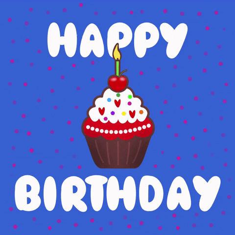 Happy-birthday-cupcake GIFs - Get the best GIF on GIPHY
