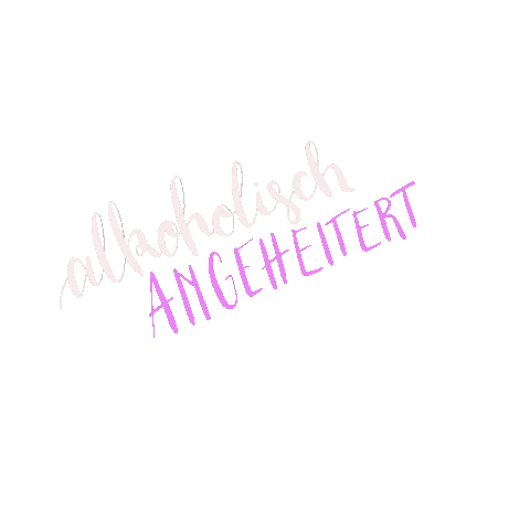 Alkoholisch Angeheitert Sticker