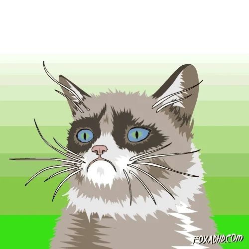 lil bub cat GIF