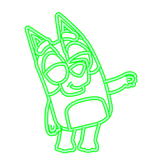 Dance Vector Sticker