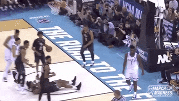 Flexing College Basketball GIF by NCAA March Madness