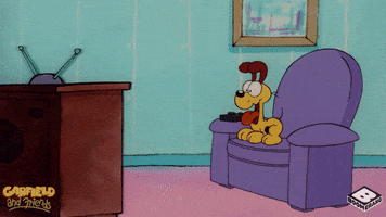 Staying In Couch Potato GIF by Boomerang Official