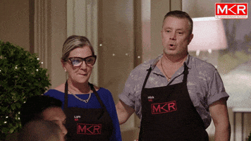 mick sigh GIF by My Kitchen Rules
