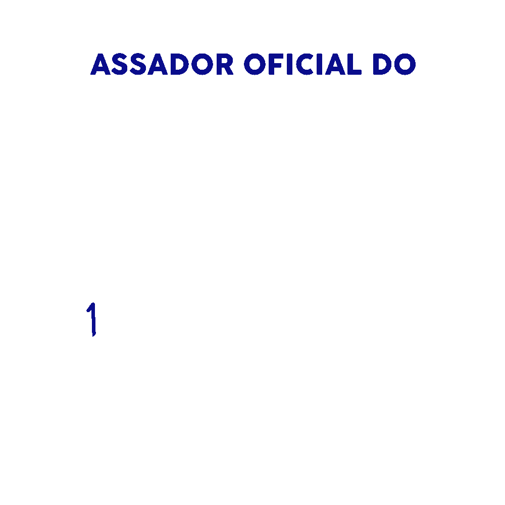 Douglas Assador Sticker by João Oliboni