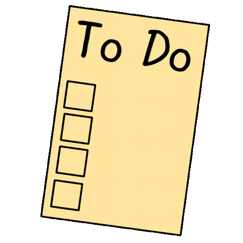 List Todo Sticker