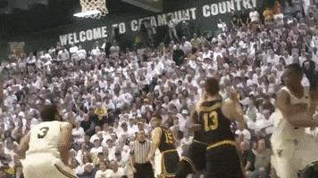 basketball dunk GIF by University of Vermont