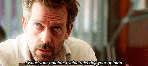 Image result for wrong opinion gif