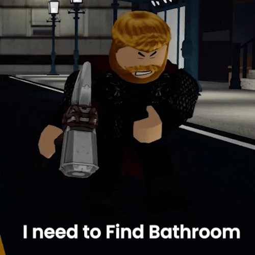 Zion_Animations poop avengers thor bathroom GIF
