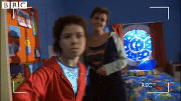 keep out GIF by CBBC