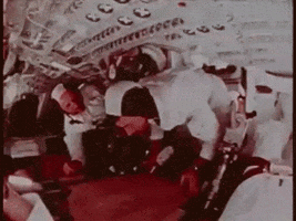outer space spinning GIF by US National Archives