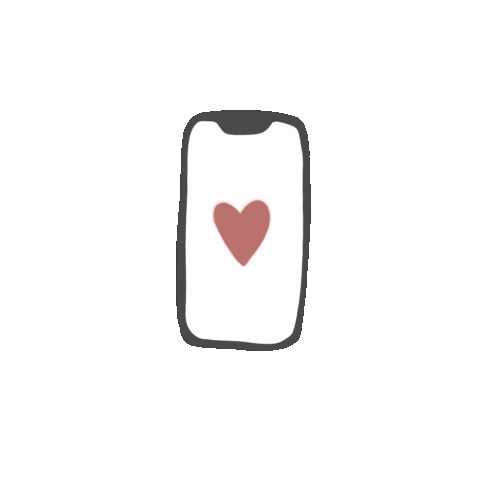 Phone Love Sticker