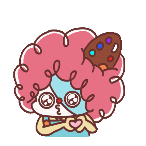 開心 Love Sticker
