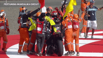 Happy Maverick Vinales GIF by MotoGP