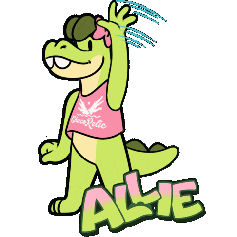 El Paso Alligator Sticker by Chuco Relic