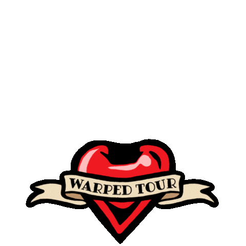 Warped Tour Sticker by rideorcry