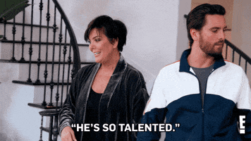 Keeping Up With The Kardashians Scott GIF by E!