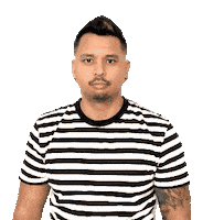 Point Pointing Sticker by Eric Capehart