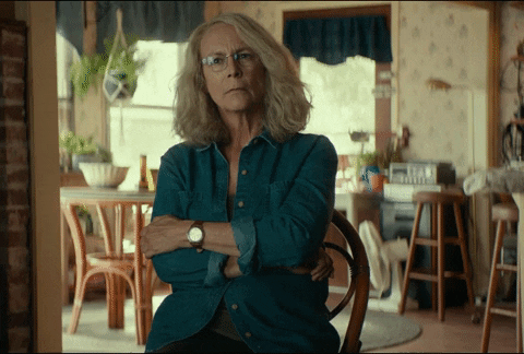 Jamie Lee Curtis GIF by Halloween - Find & Share on GIPHY