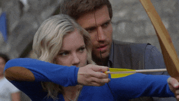 bow and arrow GIF by Hallmark Channel
