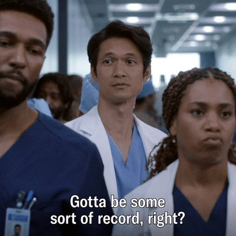 Greys Anatomy Record GIF by ABC Network