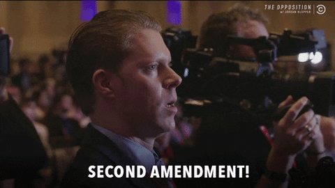 Second Amendment GIF by The Opposition w/ Jordan Klepper - Find & Share on GIPHY