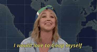 I Would Love To Goop Myself Heidi Gardner GIF by Saturday Night Live