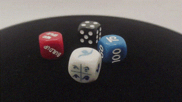 Dice Swimming GIF by Four Strokes