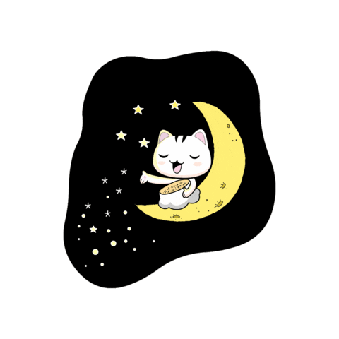 Sleepy Star Sticker