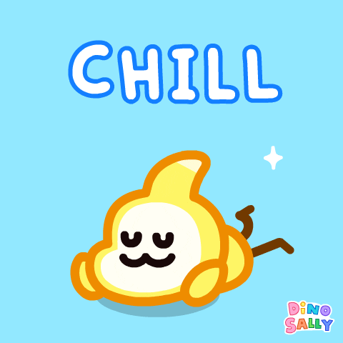 Happy Chill GIF by DINOSALLY