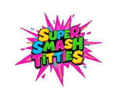 Burly Sticker by Super Smash Titties
