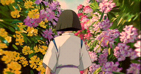 Anime flower gif - GIF - Imgur