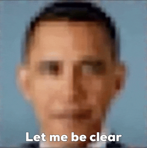 Let Me Be Clear Obama GIF