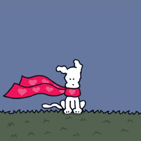 Cold Weather Love GIF by Chippy the Dog - Find & Share on GIPHY
