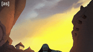 Zombie Sunset GIF by Adult Swim