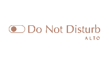 Do Not Disturb Dnd Sticker by Alto