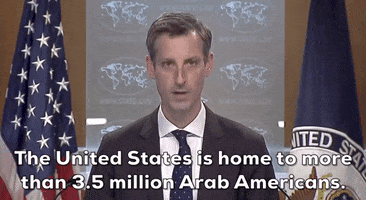 Arab American Heritage Month GIF by GIPHY News