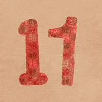 Typography Number GIF by Kev Lavery