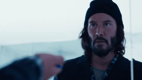 Keanu Reeves Reaction GIF