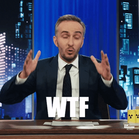 Television Wtf GIF by ZDF Magazin Royale