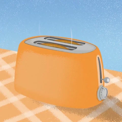 morning toast GIF by Soft & Gentle