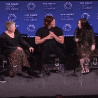 the walking dead oops GIF by The Paley Center for Media