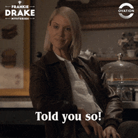 Told You So Smirk GIF by Ovation TV